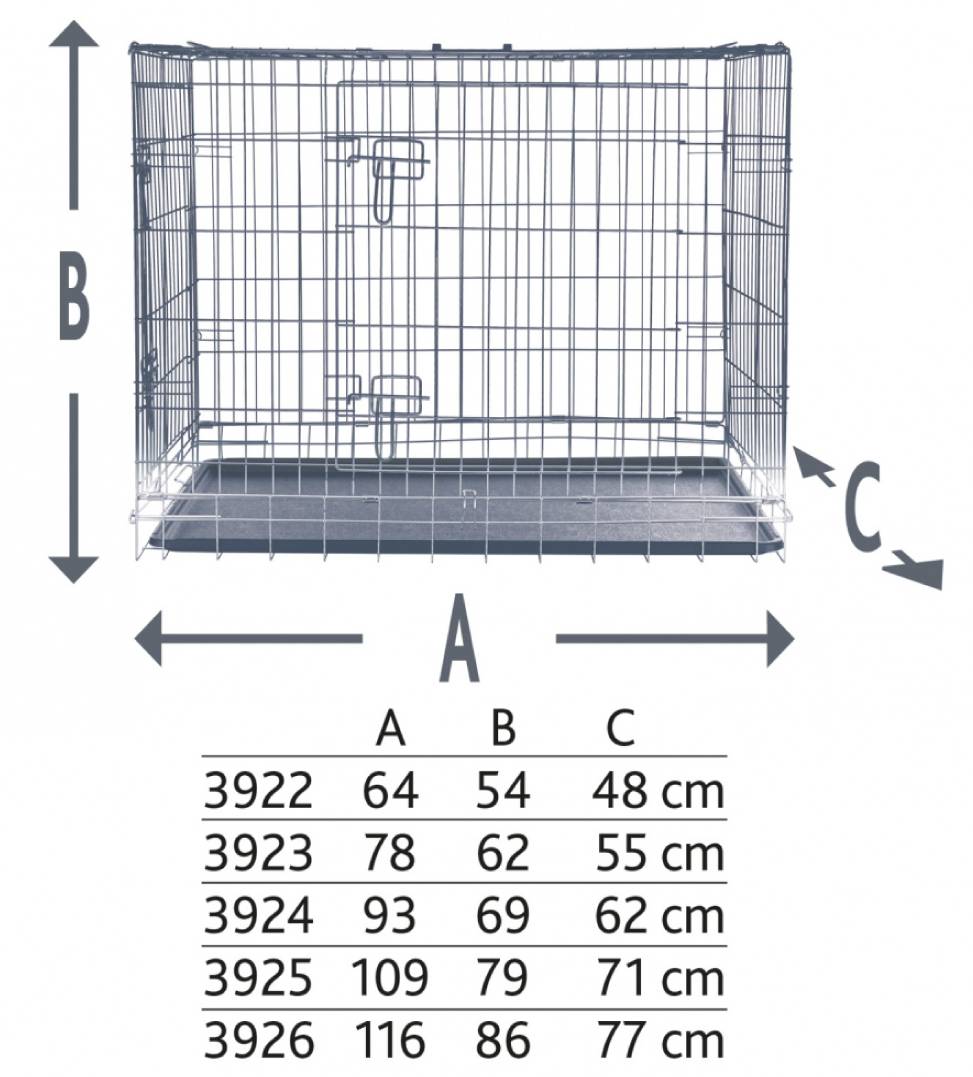 Trixie - Gabbia Kennel in Metallo - L
