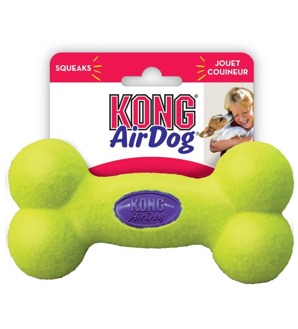 Kong - AirDog Squeaker Bone - L