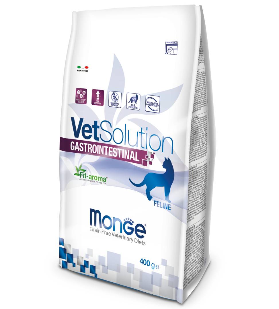 Monge - VetSolution Feline - Gastrointestinal - 400gr	