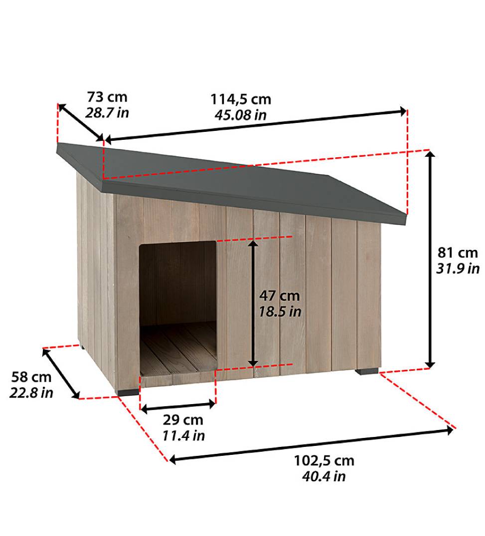 Ferplast - Cuccia in Legno - Argo 100