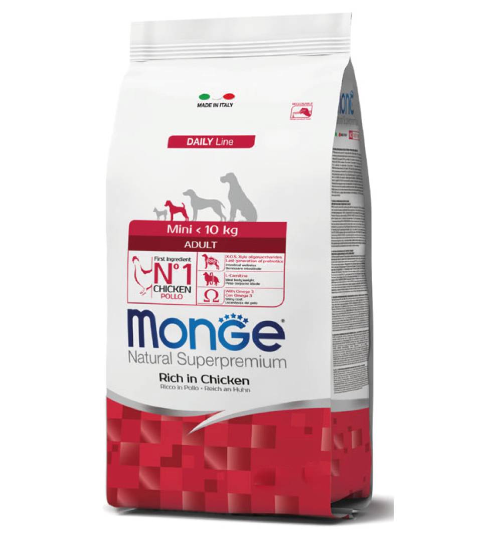 Monge - Natural Superpremium - Mini - Adult - Pollo - 7.5kg