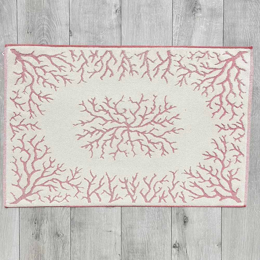 Tappeto Corallo Jacquard rosso 60 x 90