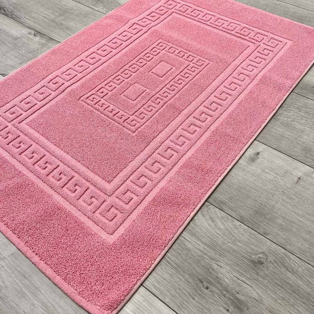 Tappeto Greca rosa 60 x 90