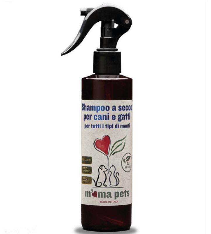 Mama Pets - Shampoo a Secco - Per cani e gatti - 250 ml