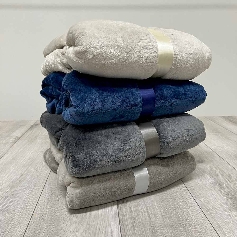 Plaid Relais blu singolo 160 x 210