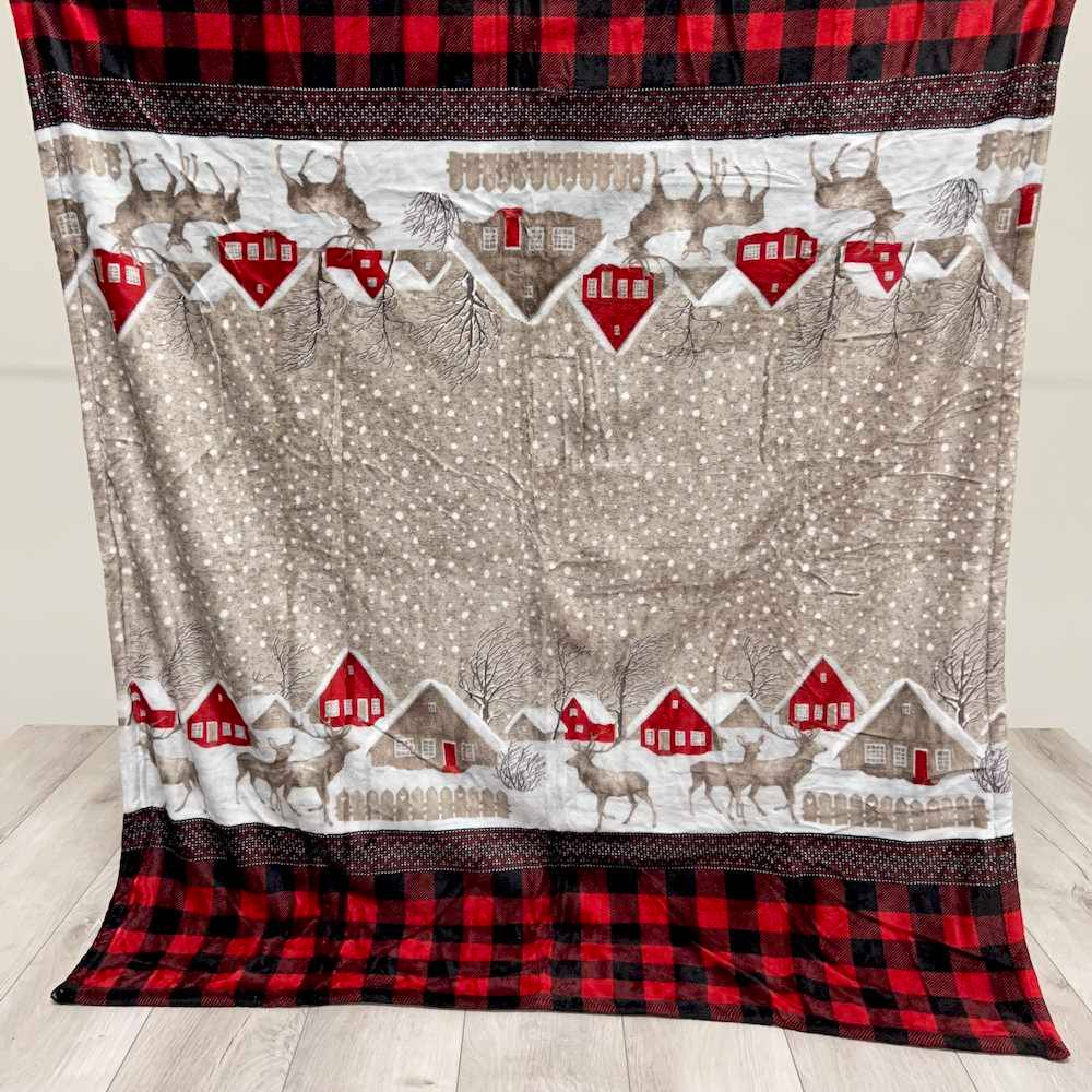 Plaid Sherpa Chalet 130 x 160