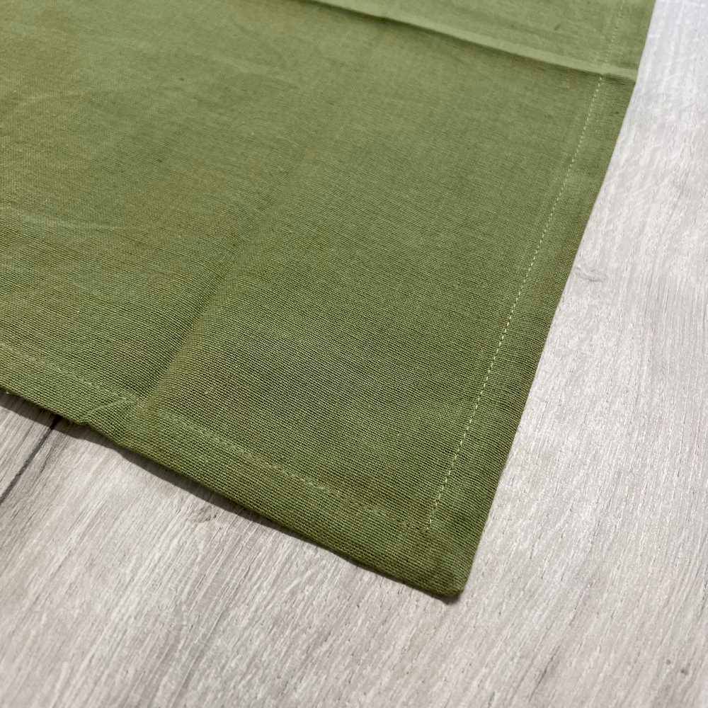 Set 4 tovaglioli verde oliva personalizzati
