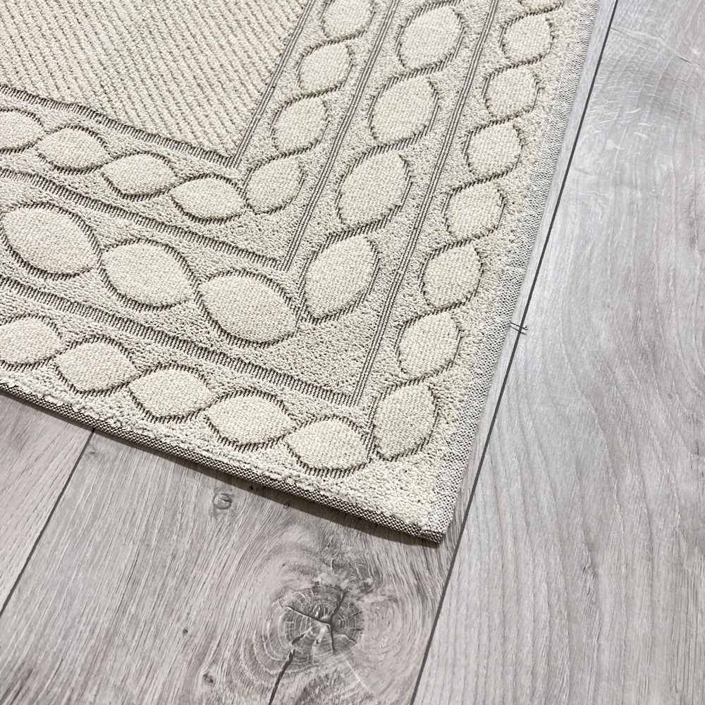 Tappeto Deva tortora 60 x 90