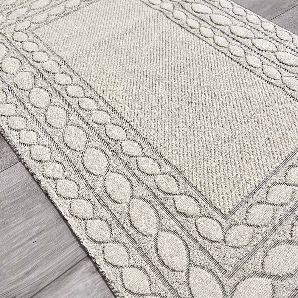 Tappeto Deva tortora 60 x 90
