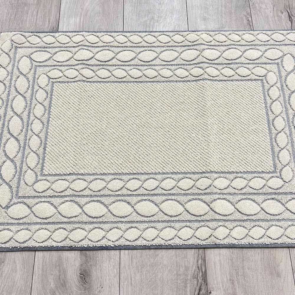 Tappeto Deva grigio 60 x 180
