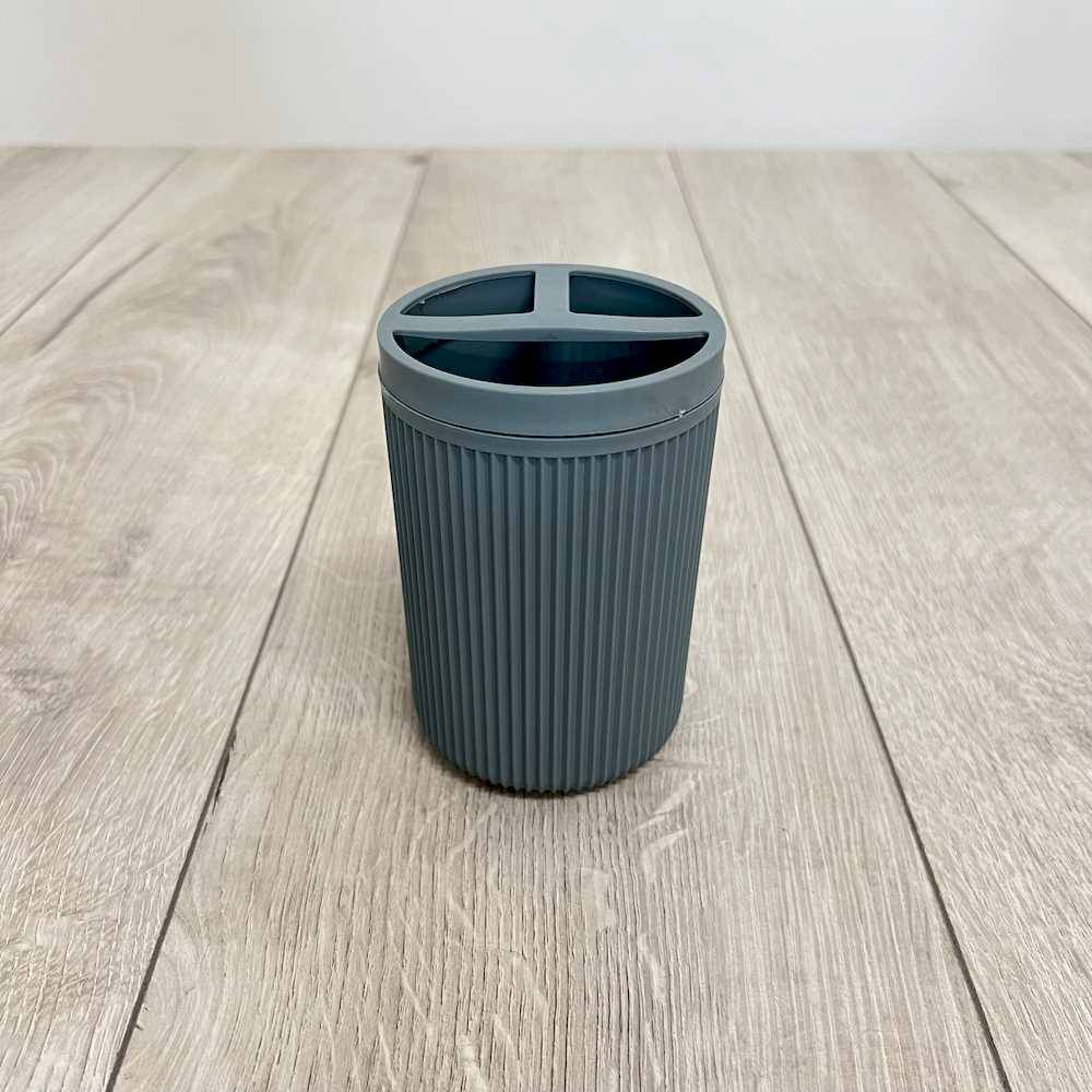 Set bagno sapone + spazzolino 2 pezzi Grigio