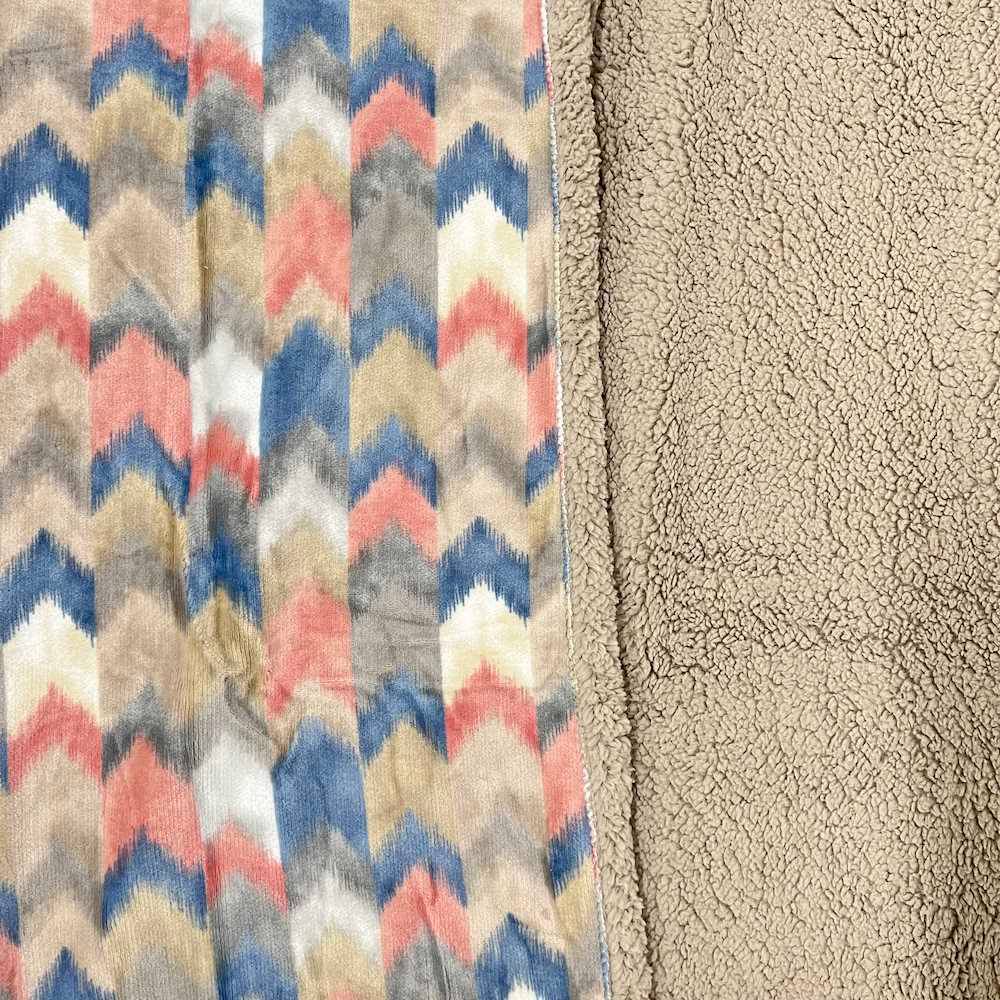 Plaid Sherpa Multicolor 130 x 160