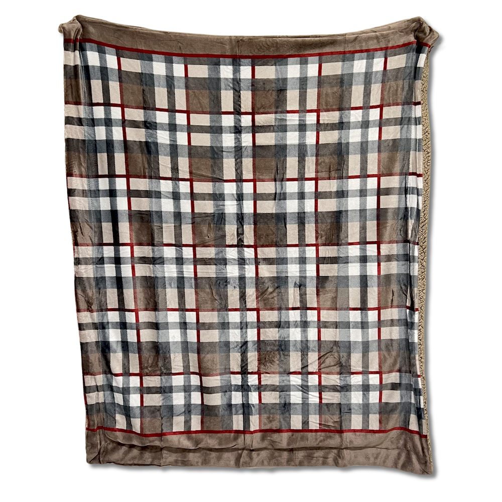 Plaid Sherpa Scozia singolo 160 x 210