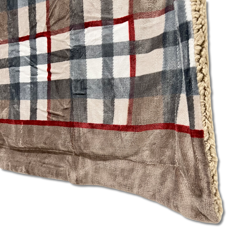 Plaid Sherpa Scozia singolo 160 x 210