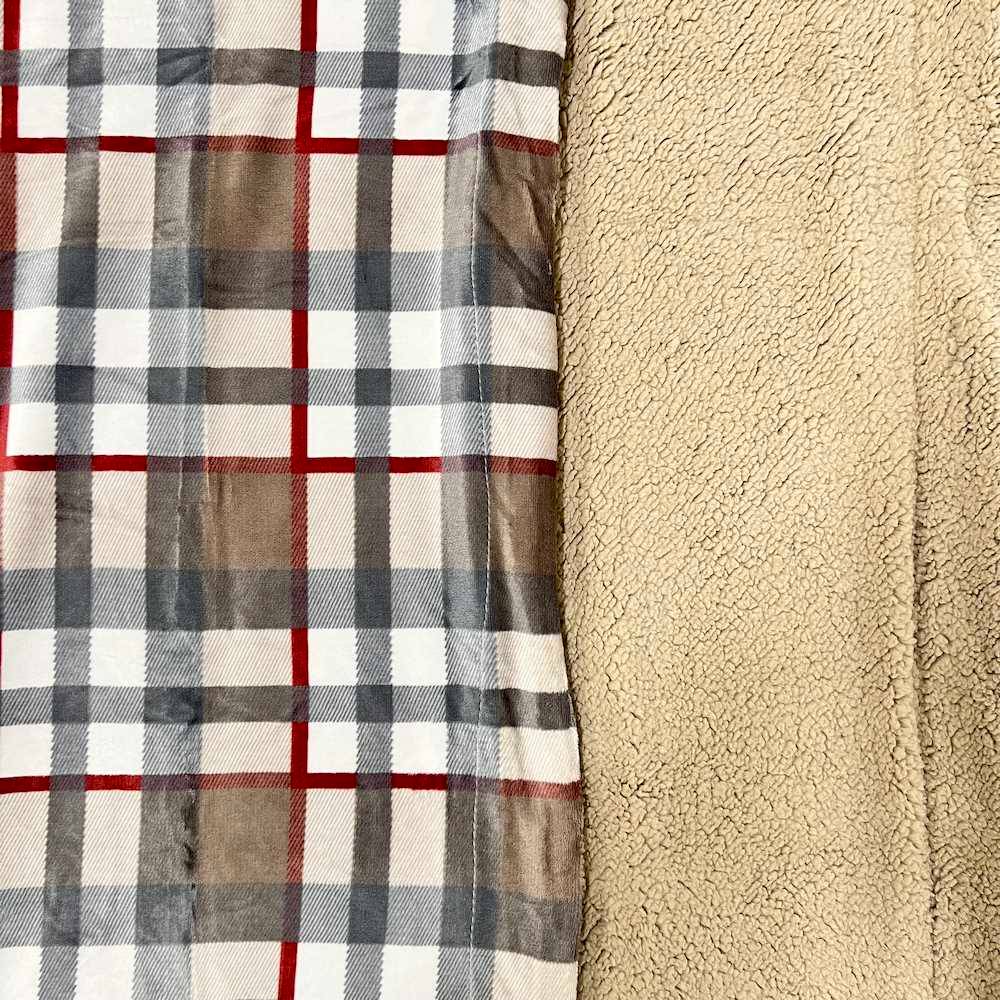 Plaid Sherpa Scozia singolo 160 x 210