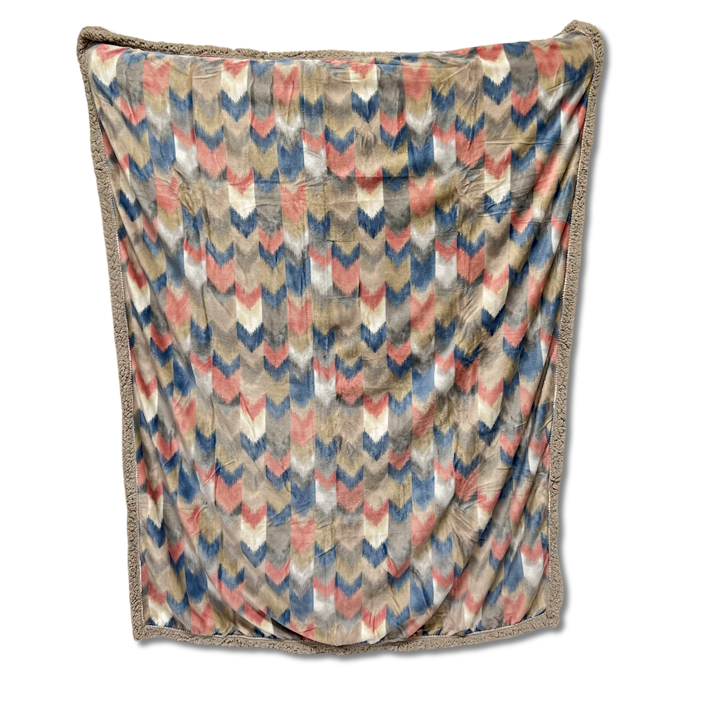 Plaid Sherpa Multicolor 130 x 160 Personalizzato