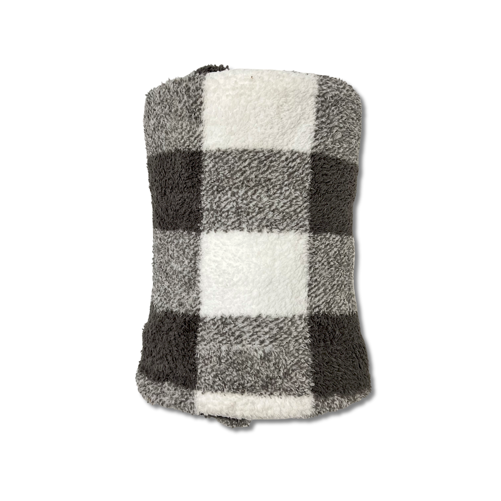 Plaid Sherpa Berry scozzese 130 x 160 Personalizzato