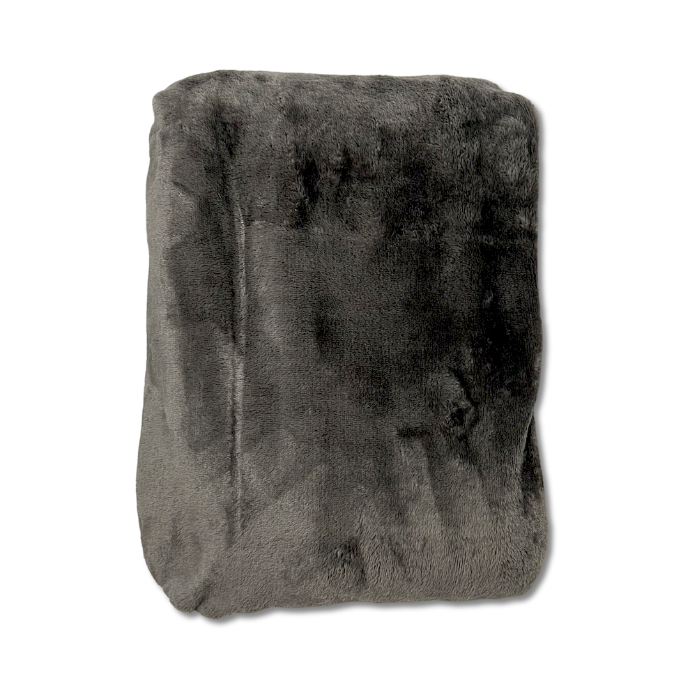 Plaid Maurice Grigio Fumo 127 x 152 Personalizzato