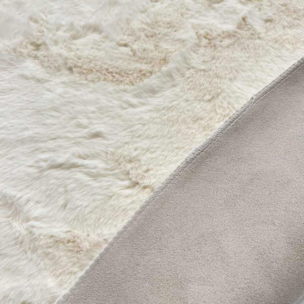 Tappeto pelliccia ecologica Orsetto 60 X 180 Avorio