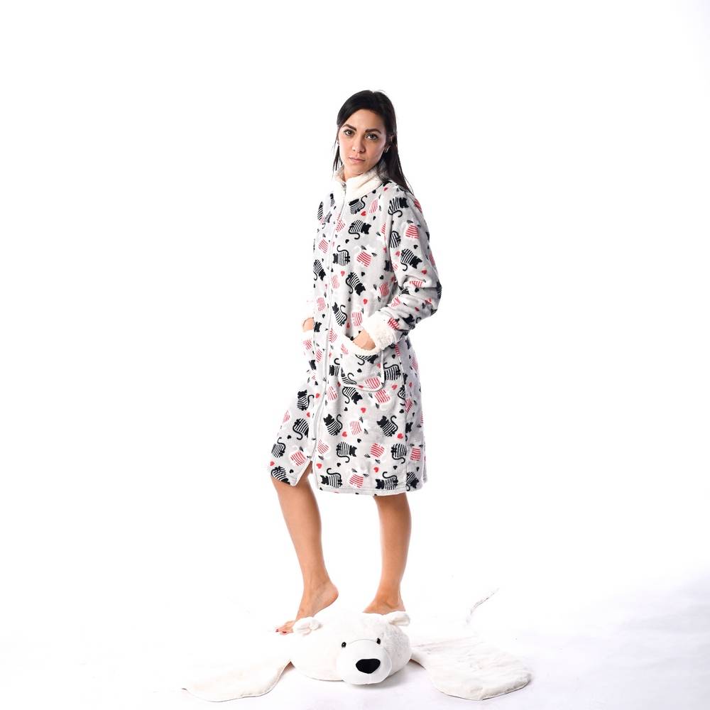 Felpa - Vestaglia Rasocashmere Buffy Gattini