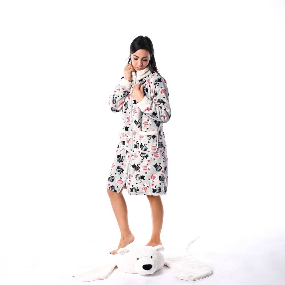 Felpa - Vestaglia Rasocashmere Buffy Gattini