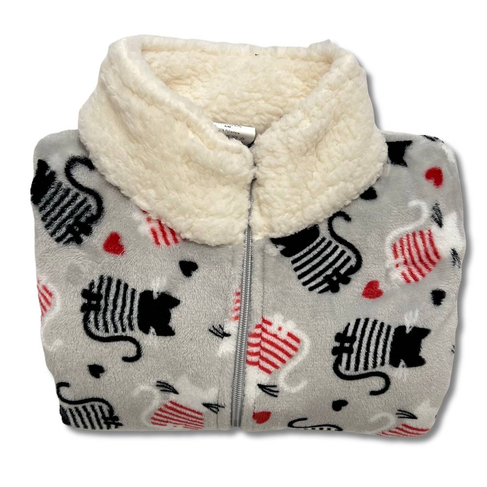 Felpa - Vestaglia Rasocashmere Buffy Gattini