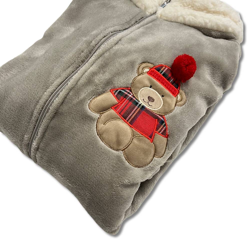 Felpa - Vestaglia Rasocashmere Fiber Orsetto