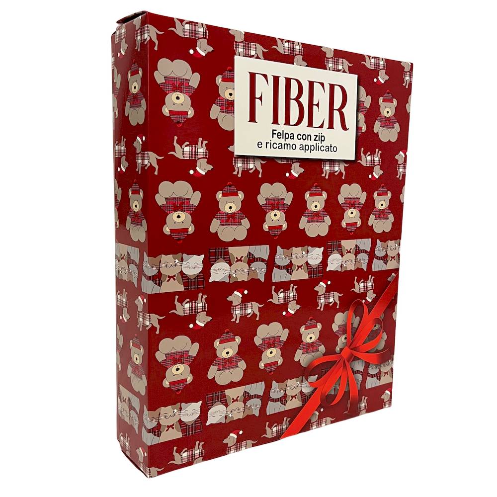 Felpa - Vestaglia Rasocashmere Fiber Orsetto