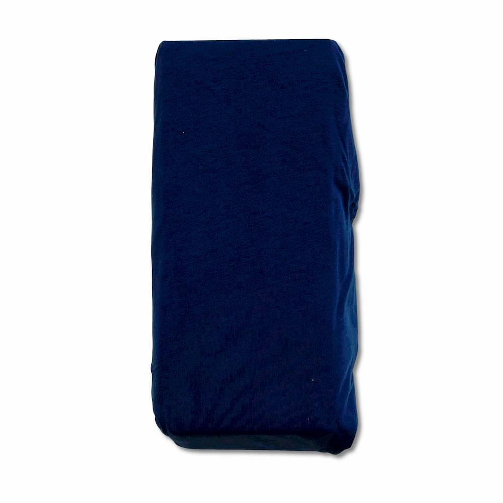 Lenzuolo sotto con angoli Harmony Jersey Blu Singolo