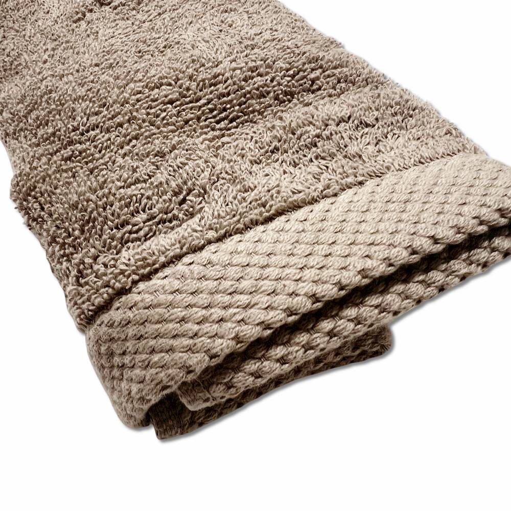 Set 3 pezzi asciugamani 500 gr melodie tortora