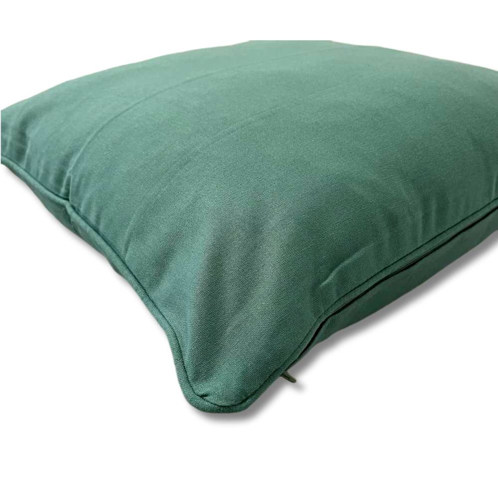 Federa cuscino 40 x 40 tinta unita verde