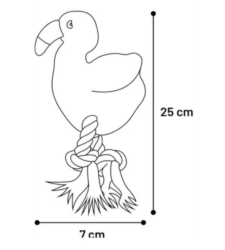 Flamingo - Peluche - Fenicottero Andes - 25cm