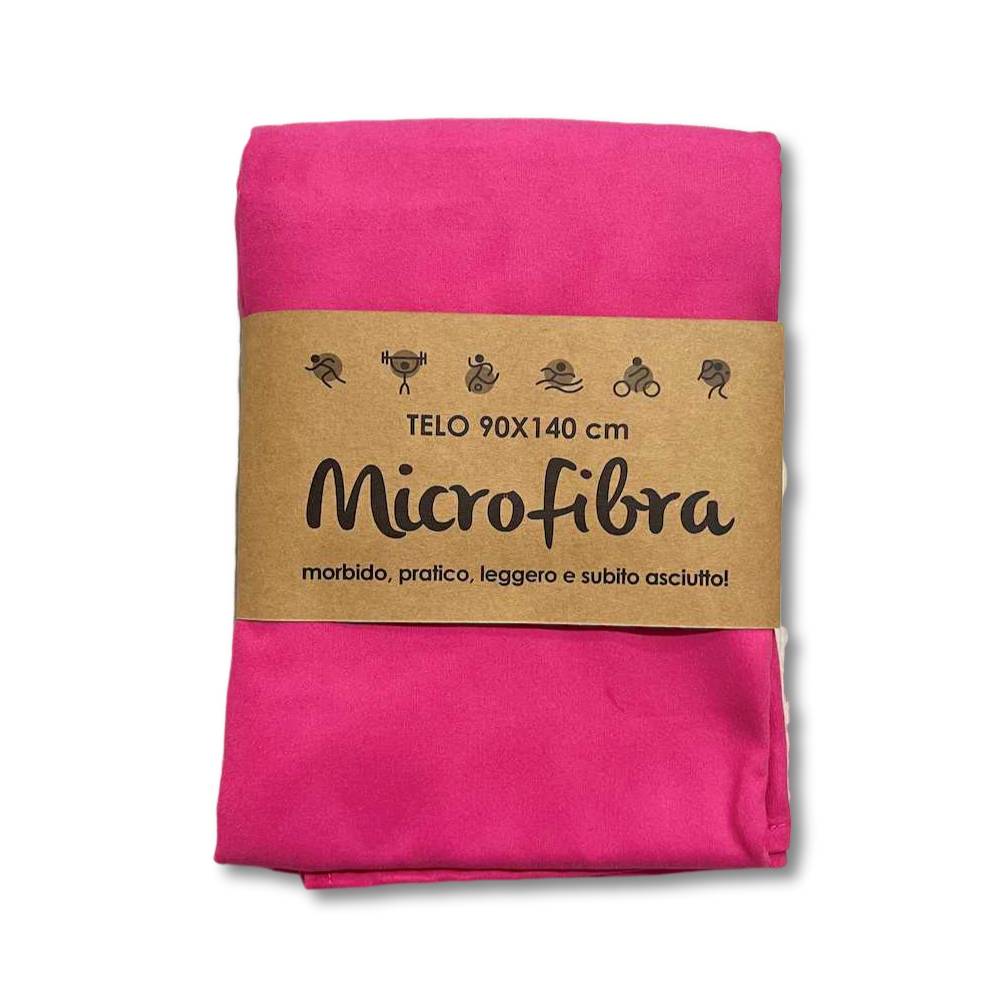 Telo bagno in microfibra Fuxia