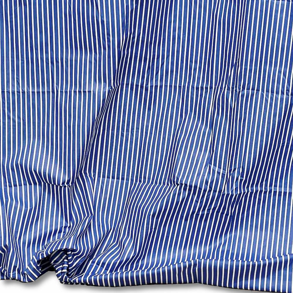 Copritutto Foulard cotone leggero manhattan Riga blu 260 x 280