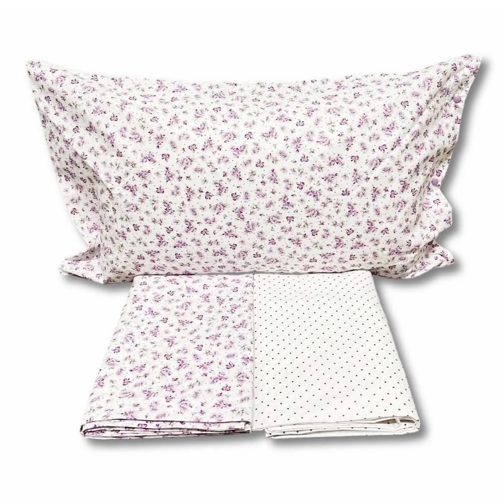 Completo Lenzuola Violette Lilla singolo
