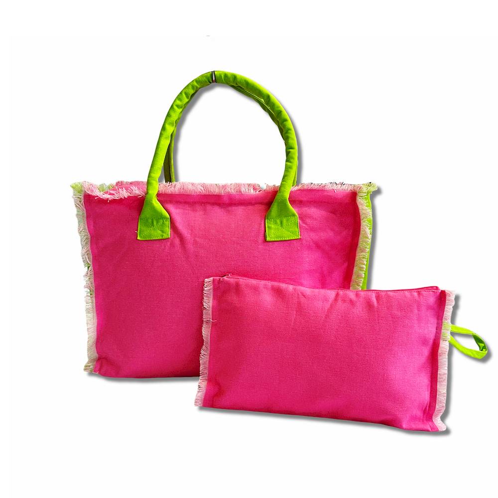 Borsa rosa fluo shop