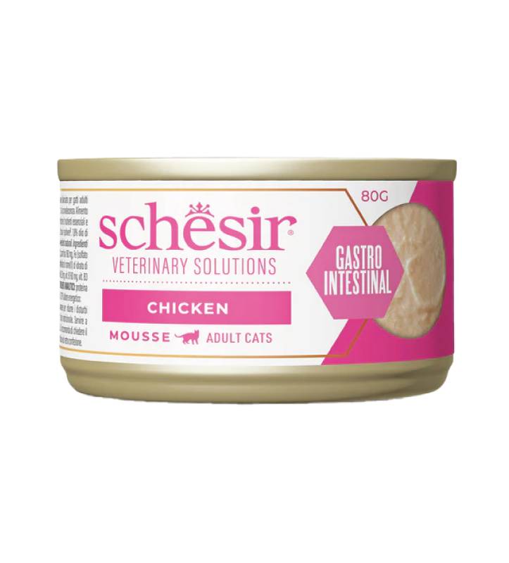 Schesir - Veterinary Solution Feline - Mousse - Gastro Intestinal - 80gr