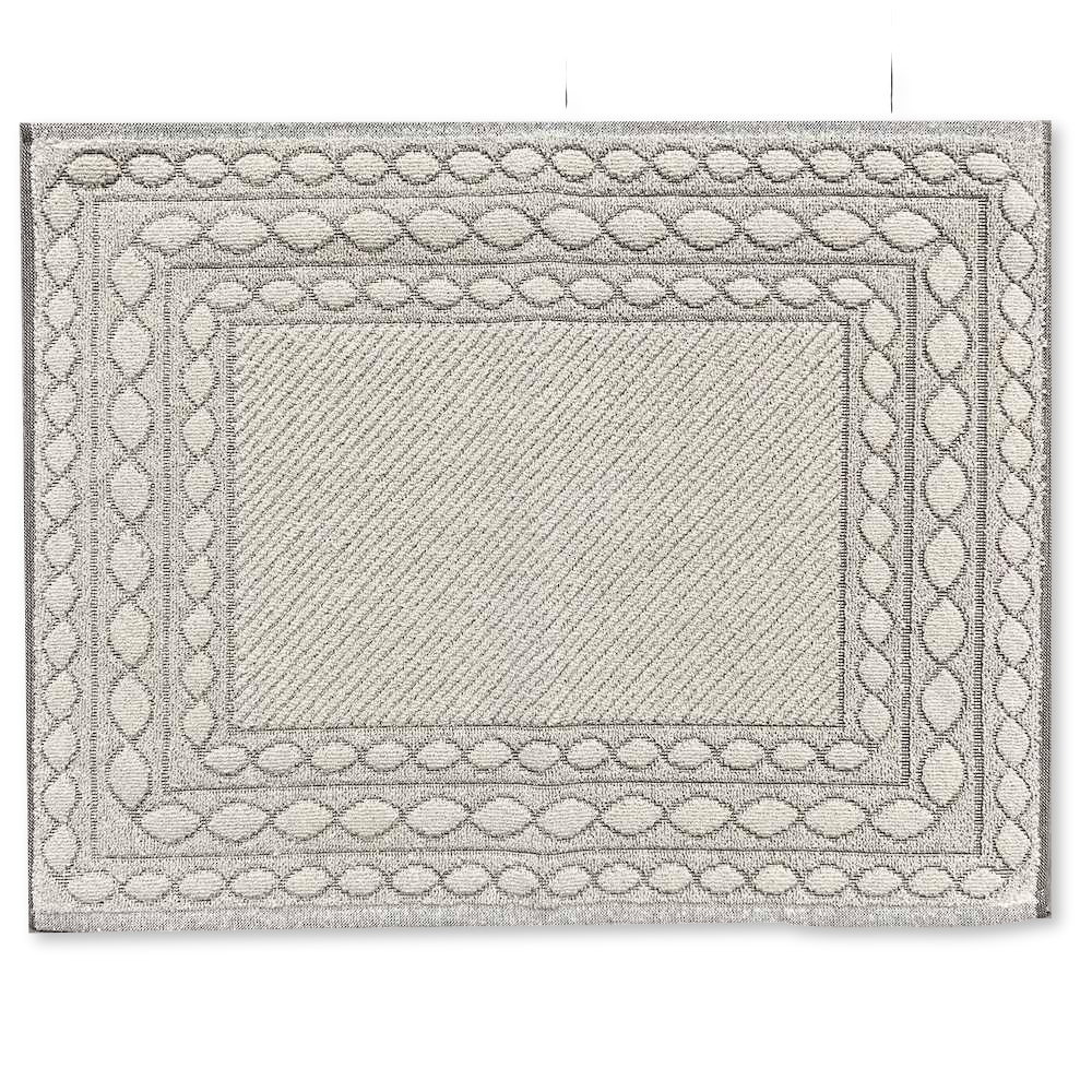 Tappeto Deva tortora 60 x 90